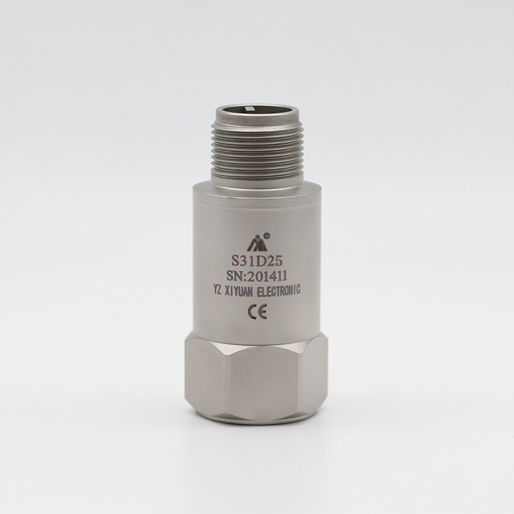 Industrial Precision Piezo Current Vibration Sensor Transducer 4-20ma for Measure Absolute Vibration Velocity